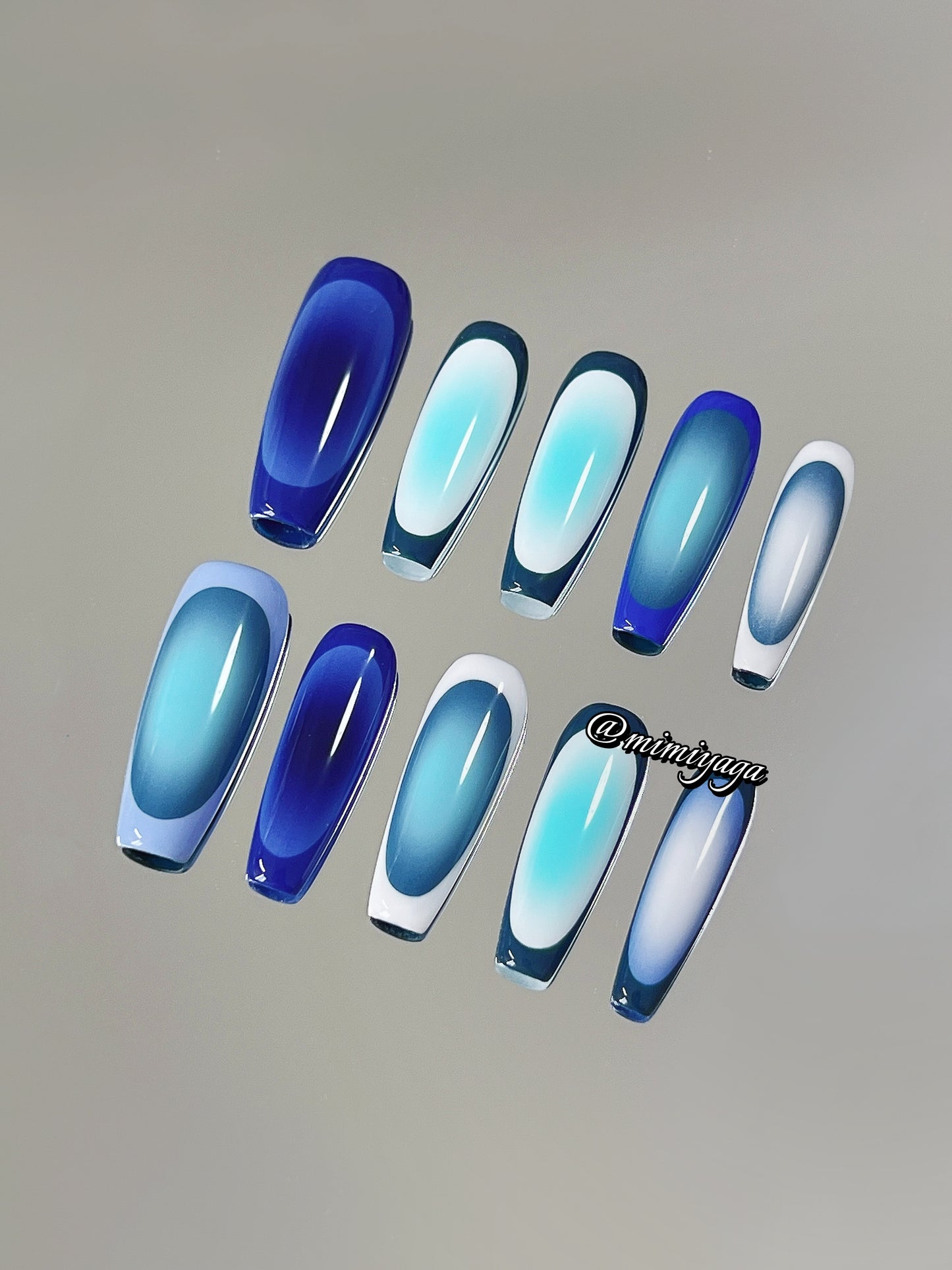 Blue Gradient Art