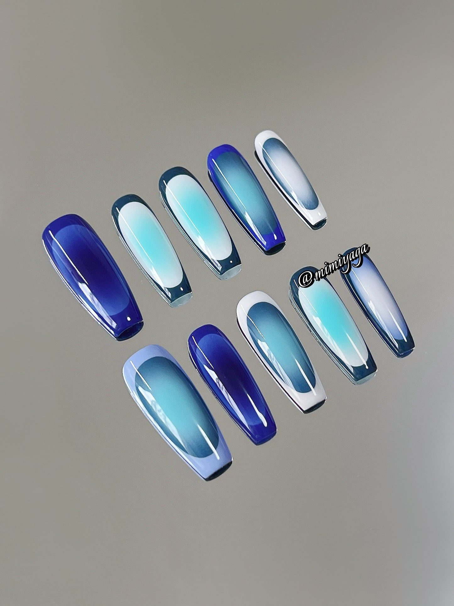 Blue Gradient Art