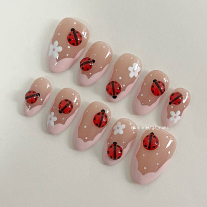 Pink ladybug