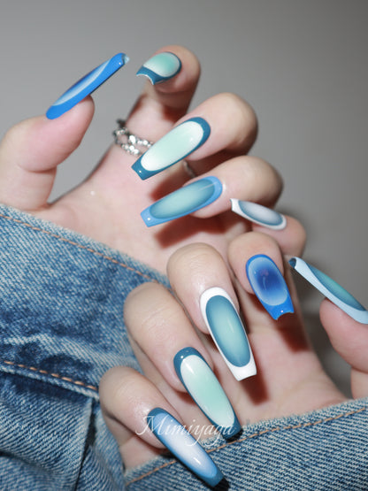 Blue Gradient Art