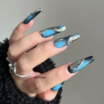 Denim blue metallic
