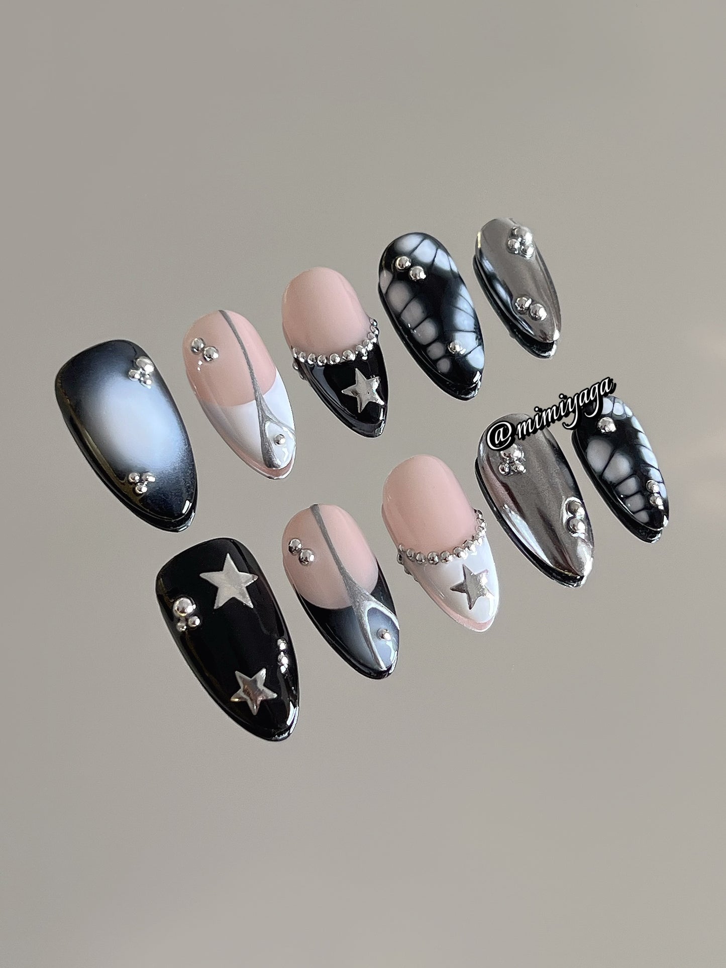 Black & Silver Cosmic