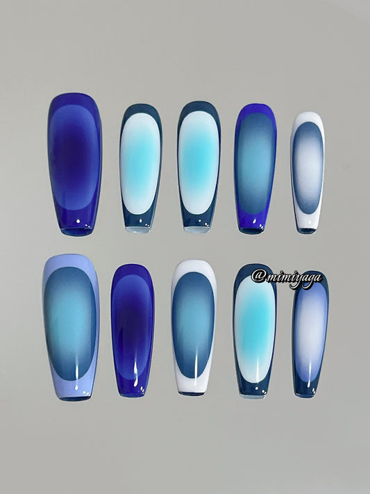 Blue Gradient Art