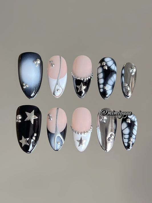 Black & Silver Cosmic