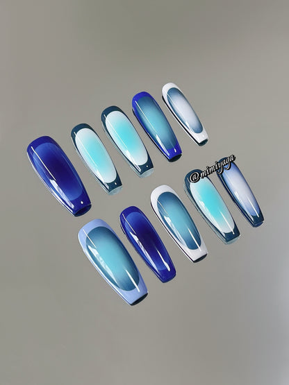 Blue Gradient Art